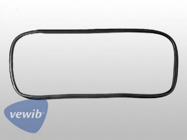 VW Käfer Cabriolet 1303 Frontscheibendichtung VW Käfer Cabrio 1303 Scheibendichtung mit Nut Zierleiste 151845121F